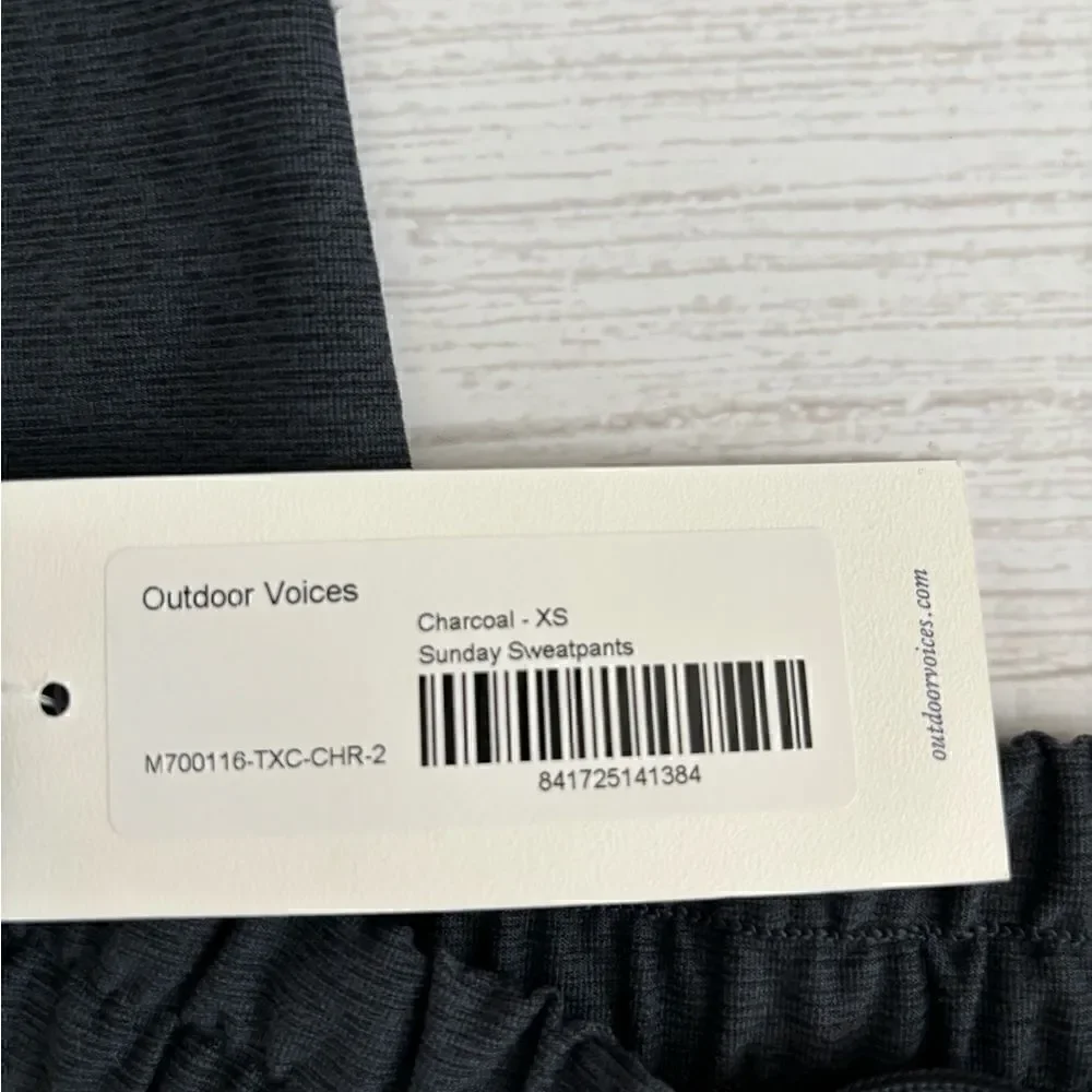 Outdoor Voices Sunday Sweatpants XS NWT